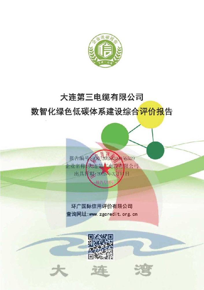 數智化綠色低碳體系建設綜合評價報告